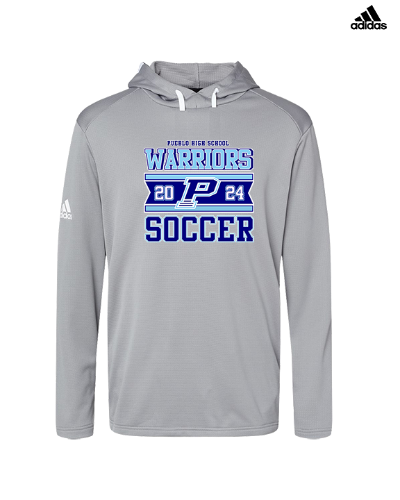 Pueblo HS Girls Soccer Stamp - Mens Adidas Hoodie