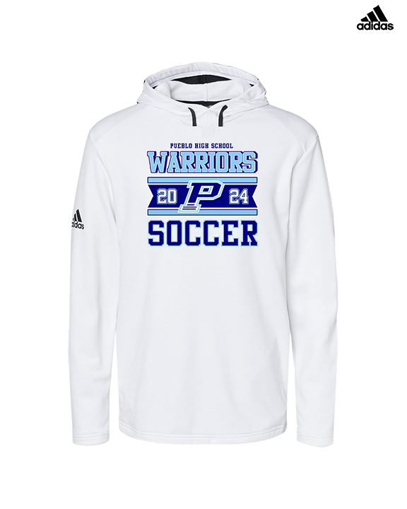 Pueblo HS Girls Soccer Stamp - Mens Adidas Hoodie