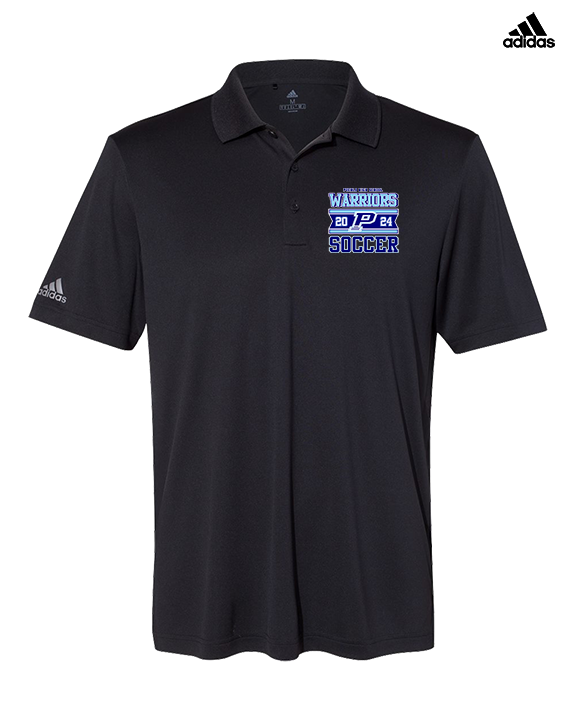 Pueblo HS Girls Soccer Stamp - Mens Adidas Polo