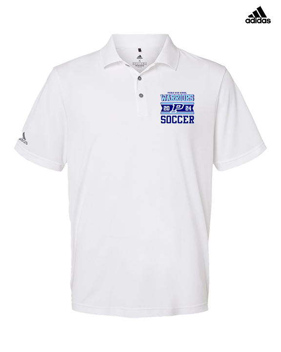 Pueblo HS Girls Soccer Stamp - Mens Adidas Polo