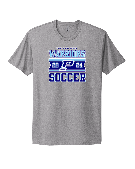 Pueblo HS Girls Soccer Stamp - Mens Select Cotton T-Shirt