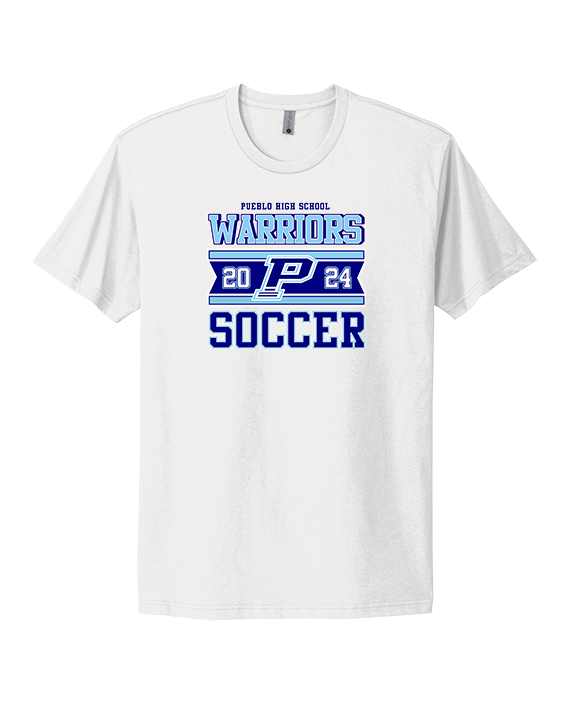 Pueblo HS Girls Soccer Stamp - Mens Select Cotton T-Shirt