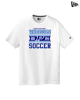 Pueblo HS Girls Soccer Stamp - New Era Performance Shirt