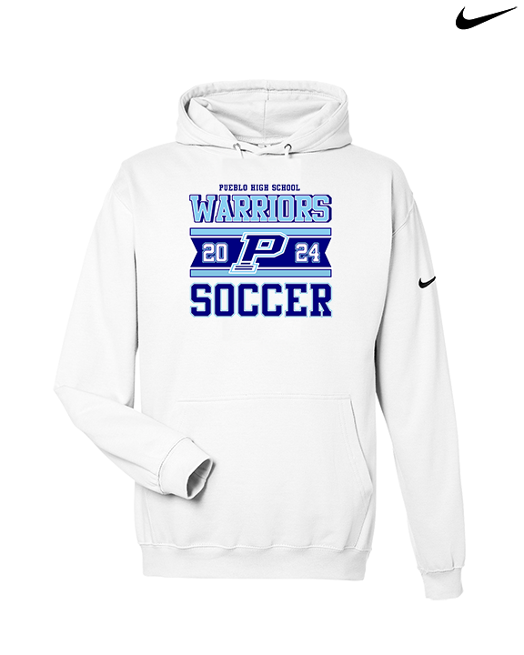 Pueblo HS Girls Soccer Stamp - Nike Club Fleece Hoodie