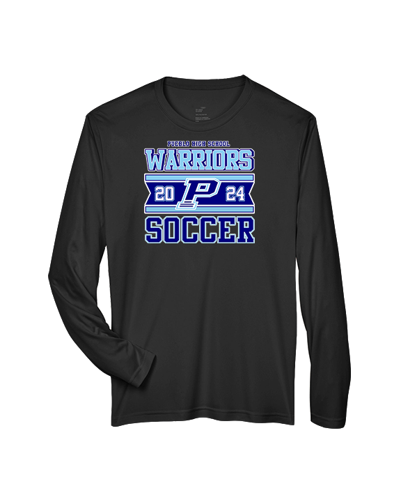 Pueblo HS Girls Soccer Stamp - Performance Longsleeve