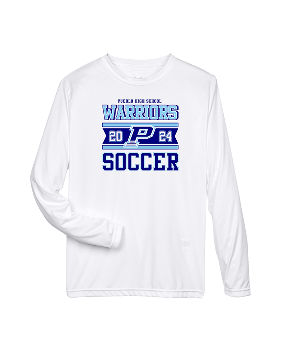 Pueblo HS Girls Soccer Stamp - Performance Longsleeve