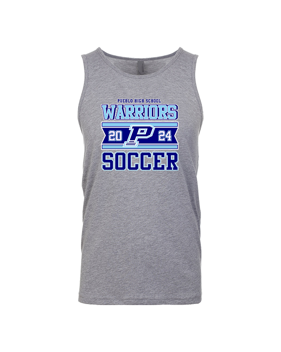 Pueblo HS Girls Soccer Stamp - Tank Top