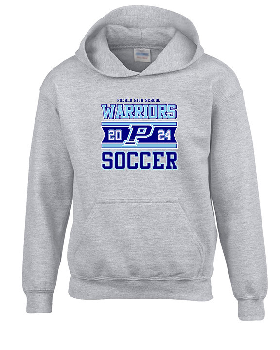 Pueblo HS Girls Soccer Stamp - Youth Hoodie