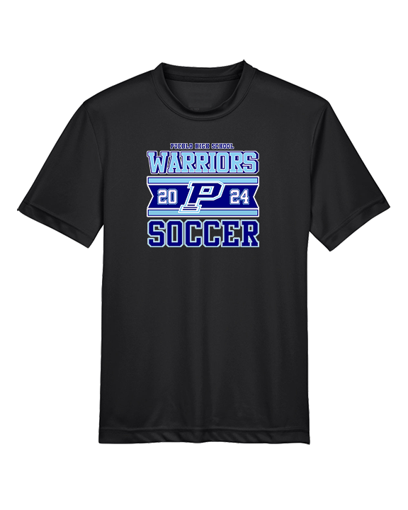 Pueblo HS Girls Soccer Stamp - Youth Performance Shirt