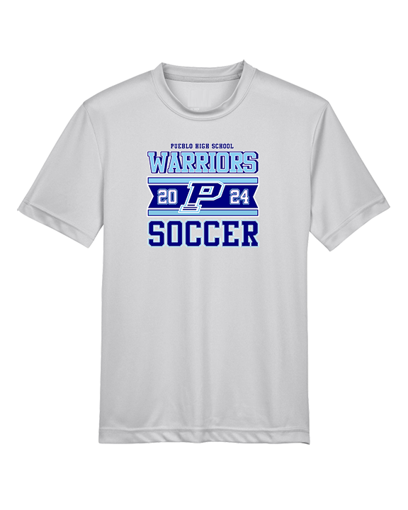 Pueblo HS Girls Soccer Stamp - Youth Performance Shirt