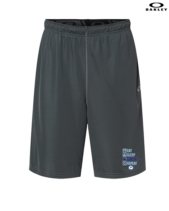 Pueblo HS Wrestling Eat Sleep Wrestle - Oakley Shorts