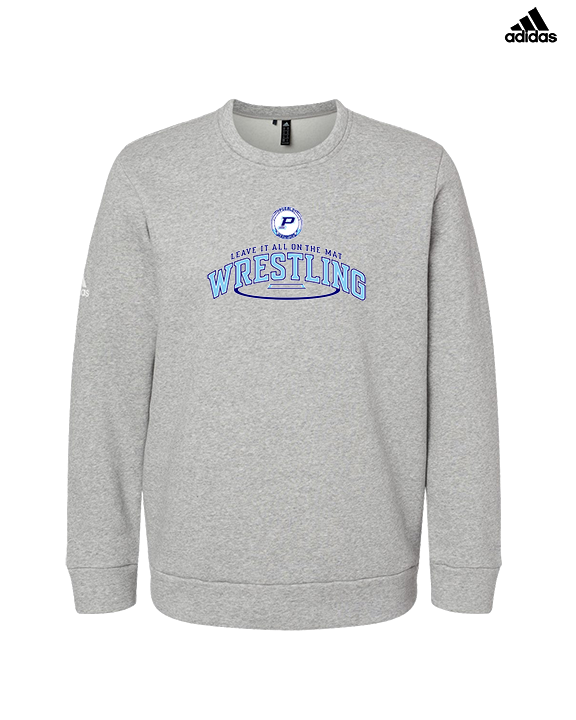 Pueblo HS Wrestling Leave It - Mens Adidas Crewneck