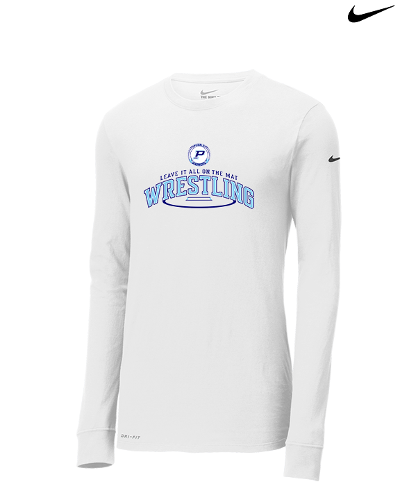 Pueblo HS Wrestling Leave It - Mens Nike Longsleeve