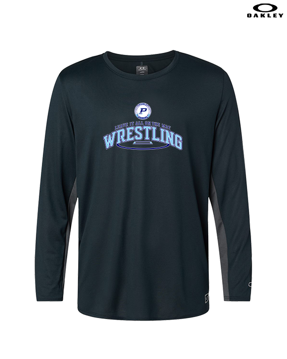 Pueblo HS Wrestling Leave It - Mens Oakley Longsleeve