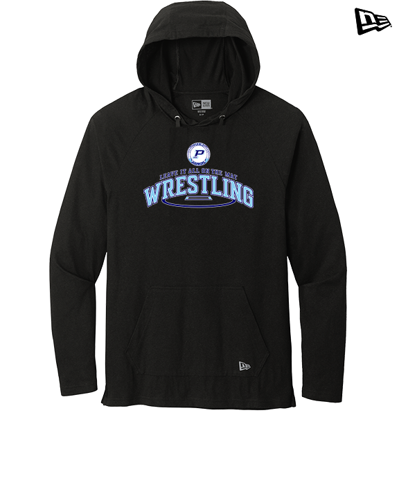 Pueblo HS Wrestling Leave It - New Era Tri-Blend Hoodie