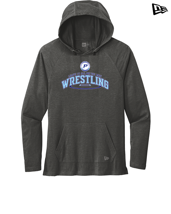 Pueblo HS Wrestling Leave It - New Era Tri-Blend Hoodie