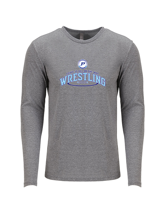 Pueblo HS Wrestling Leave It - Tri-Blend Long Sleeve