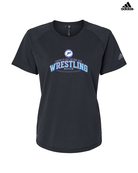 Pueblo HS Wrestling Leave It - Womens Adidas Performance Shirt