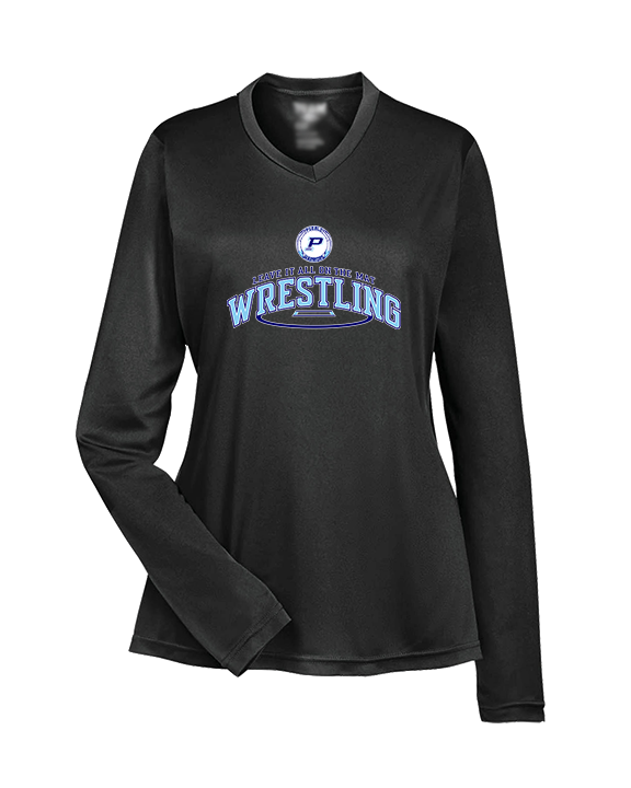 Pueblo HS Wrestling Leave It - Womens Performance Longsleeve