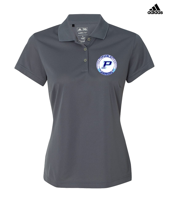 Pueblo HS Wrestling Logo - Adidas Womens Polo