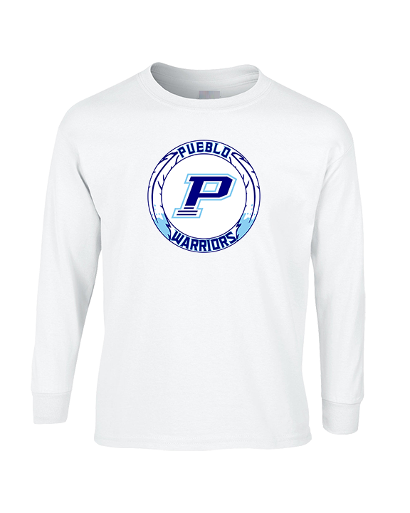 Pueblo HS Wrestling Logo - Cotton Longsleeve