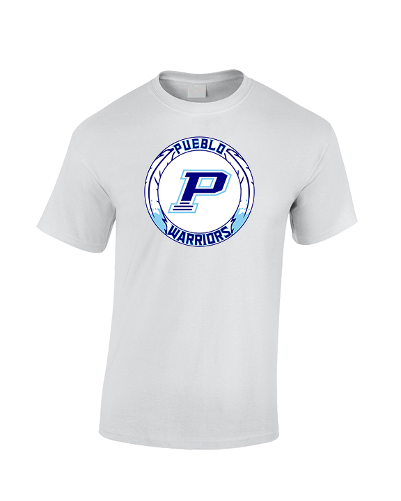 Pueblo HS Wrestling Logo - Cotton T-Shirt