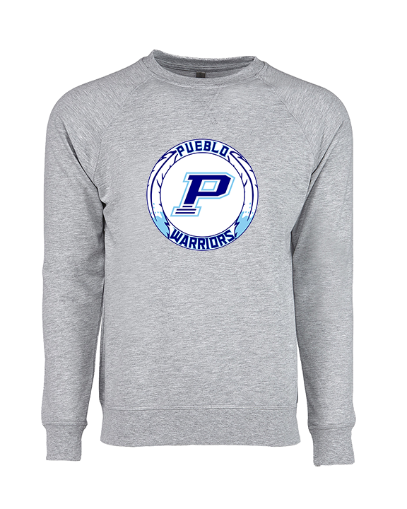 Pueblo HS Wrestling Logo - Crewneck Sweatshirt