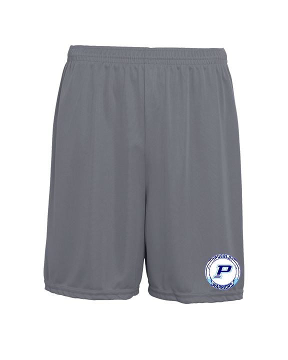 Pueblo HS Wrestling Logo - Mens 7inch Training Shorts