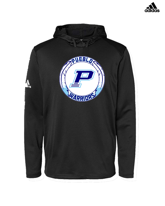 Pueblo HS Wrestling Logo - Mens Adidas Hoodie