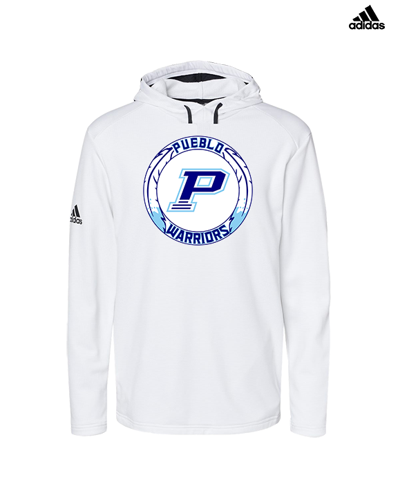 Pueblo HS Wrestling Logo - Mens Adidas Hoodie