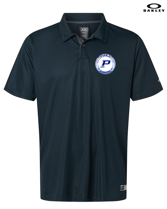 Pueblo HS Wrestling Logo - Mens Oakley Polo