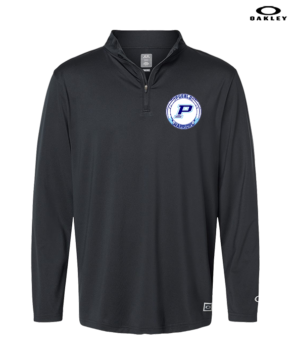 Pueblo HS Wrestling Logo - Mens Oakley Quarter Zip