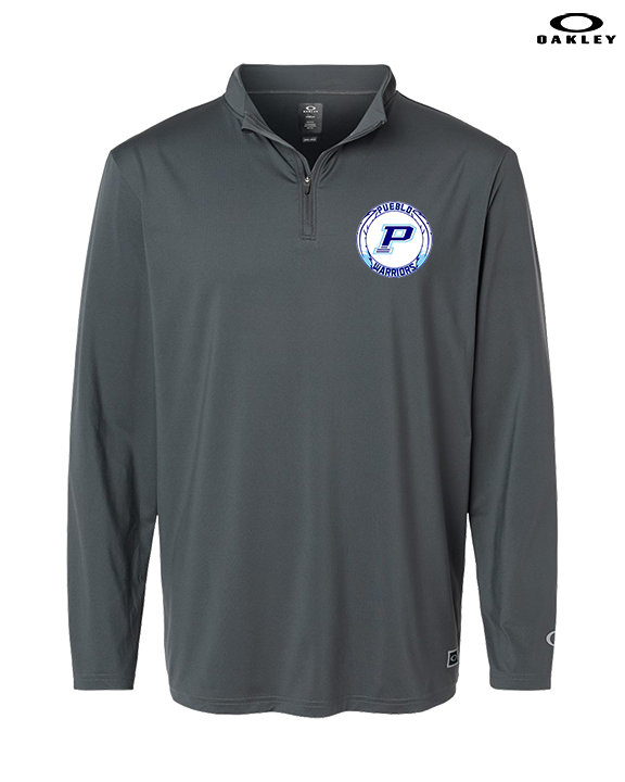 Pueblo HS Wrestling Logo - Mens Oakley Quarter Zip