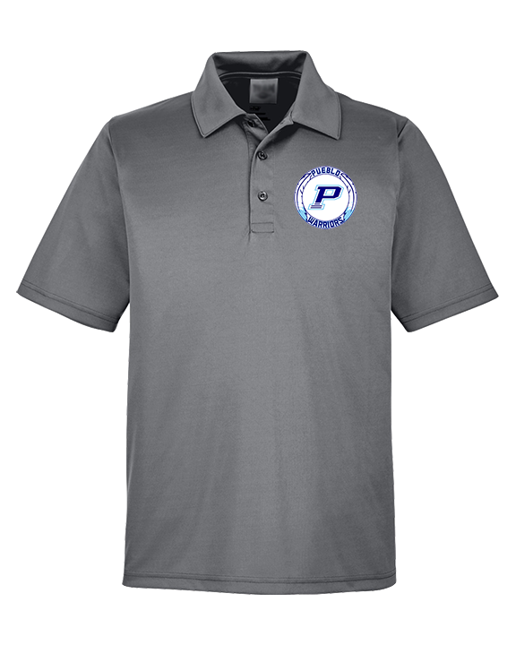 Pueblo HS Wrestling Logo - Mens Polo