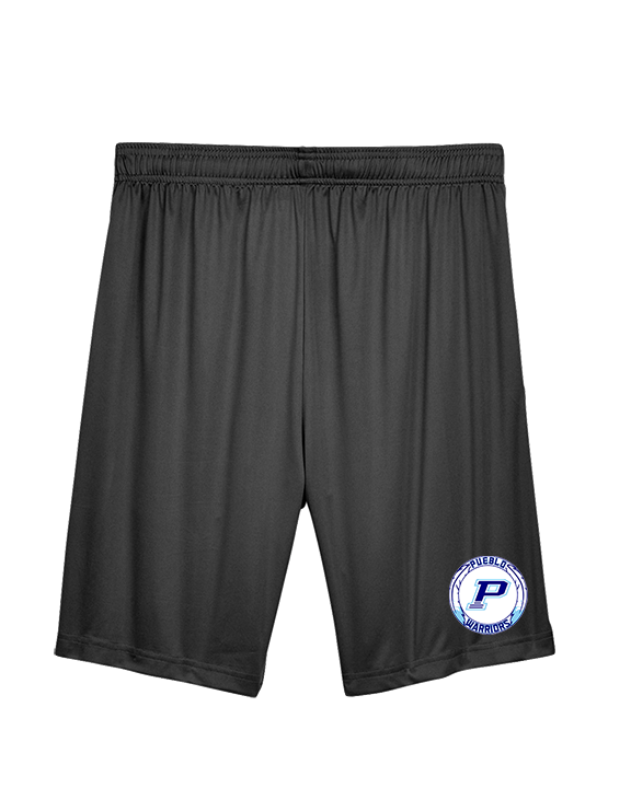 Pueblo HS Wrestling Logo - Mens Training Shorts with Pockets