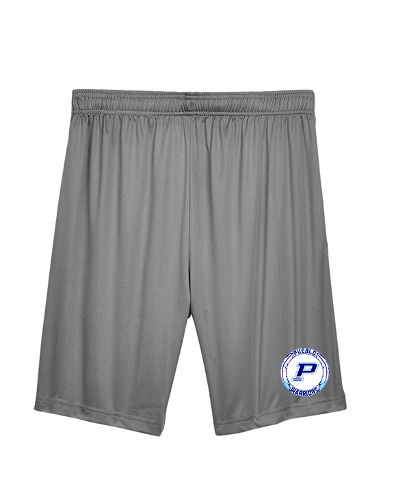 Pueblo HS Wrestling Logo - Mens Training Shorts with Pockets