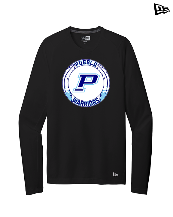 Pueblo HS Wrestling Logo - New Era Performance Long Sleeve