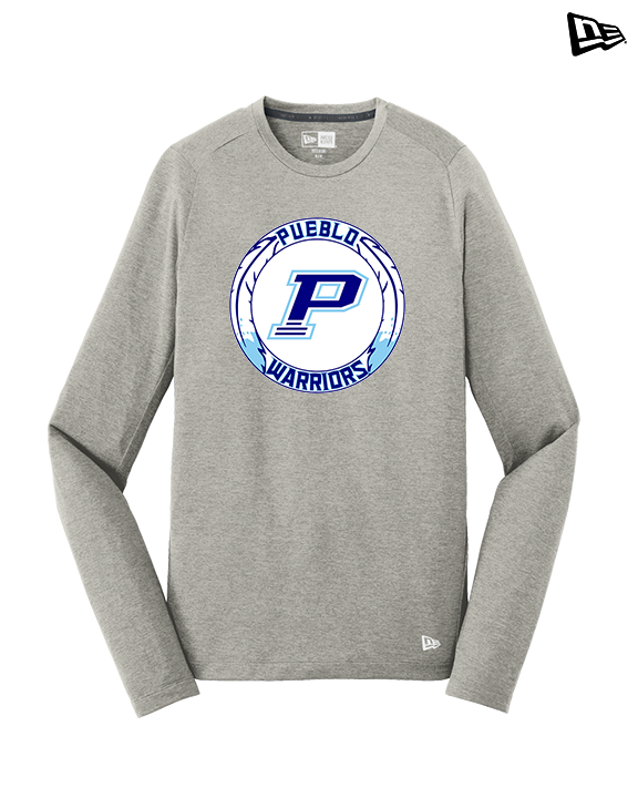 Pueblo HS Wrestling Logo - New Era Performance Long Sleeve