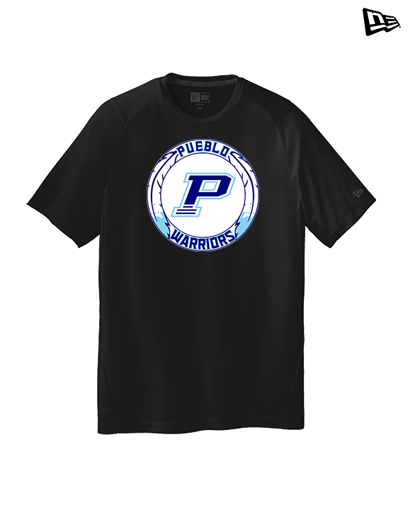 Pueblo HS Wrestling Logo - New Era Performance Shirt