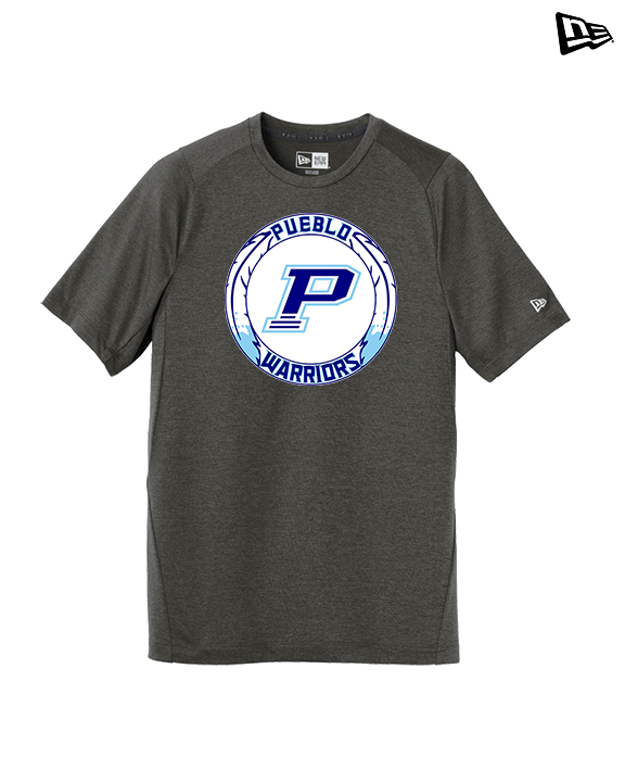 Pueblo HS Wrestling Logo - New Era Performance Shirt