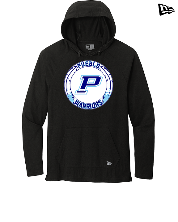 Pueblo HS Wrestling Logo - New Era Tri-Blend Hoodie