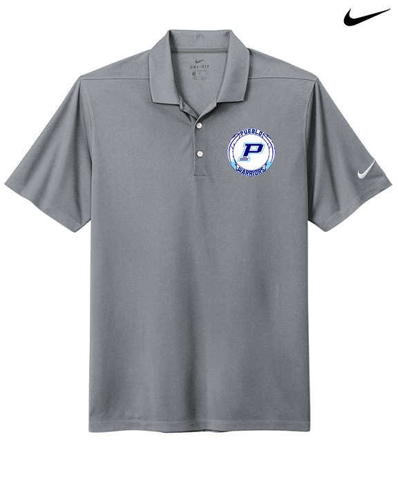 Pueblo HS Wrestling Logo - Nike Polo