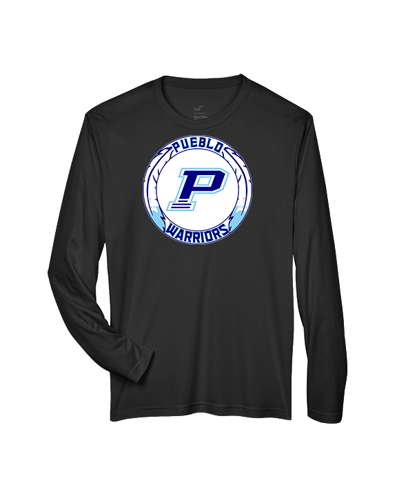 Pueblo HS Wrestling Logo - Performance Longsleeve