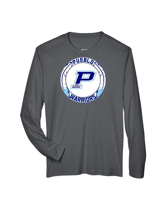 Pueblo HS Wrestling Logo - Performance Longsleeve