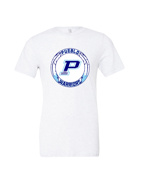 Pueblo HS Wrestling Logo - Tri-Blend Shirt