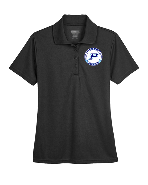 Pueblo HS Wrestling Logo - Womens Polo