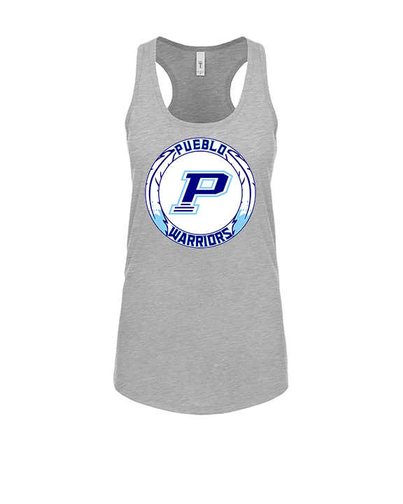 Pueblo HS Wrestling Logo - Womens Tank Top