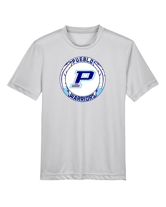 Pueblo HS Wrestling Logo - Youth Performance Shirt