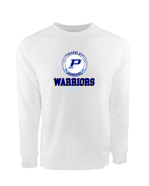 Pueblo HS Wrestling Shadow - Crewneck Sweatshirt