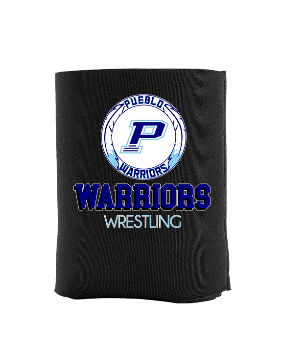 Pueblo HS Wrestling Shadow - Koozie